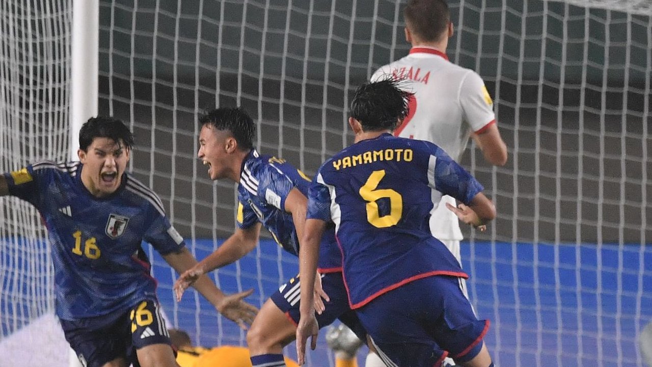 Piala Dunia U-17: Hujan Deras, Jepang Kandaskan Polandia 1-0