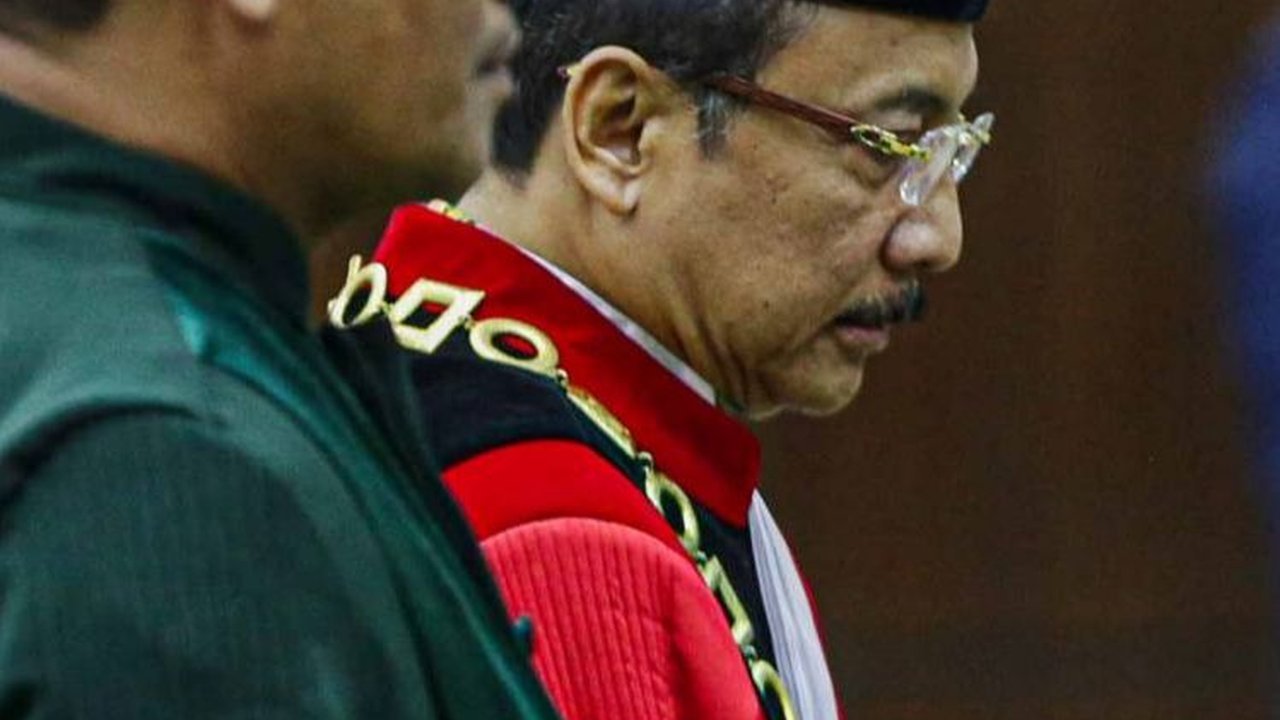 FOTO: Momen Suhartoyo Dilantik Jadi Ketua MK Menggantikan Anwar Usman