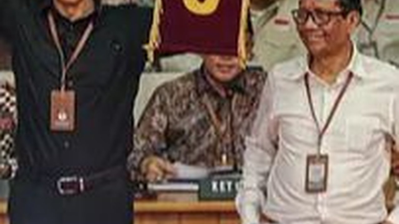 Once Mekel dan Pendukung Lain Suka Cita Ganjar-Mahfud Dapat Nomor 3: Metal, Menang Total