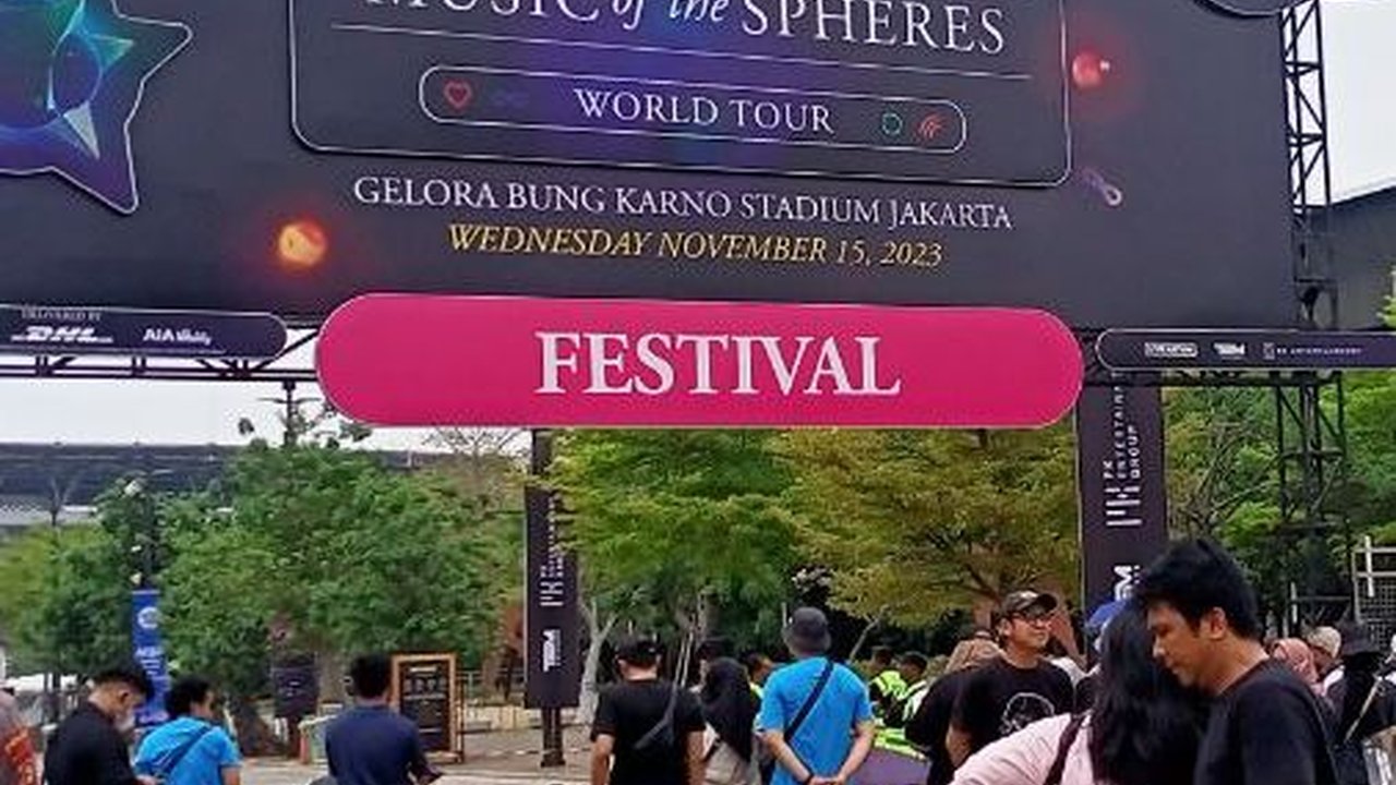 Coldplay Konser di Jakarta Malam Ini, Simak Jadwal Hingga Pintu Masuk Menuju Lokasi