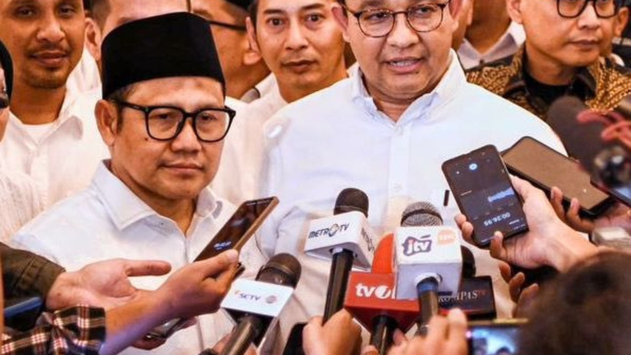 Elektabilitas Anies-Cak Imin Urutan Buncit di Survei, Timnas AMIN Minta Bantuan Influencer