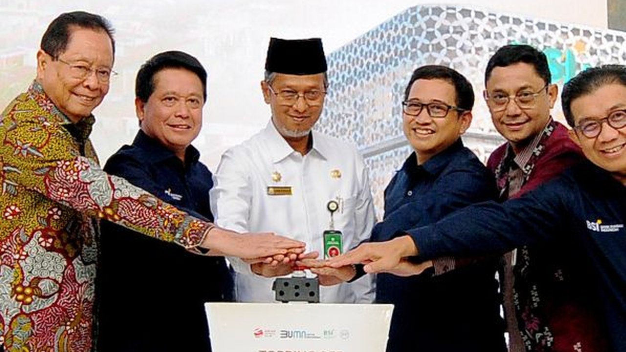 Topping Off Green Building BSI di Aceh Rampung, Diresmikan Awal 2024