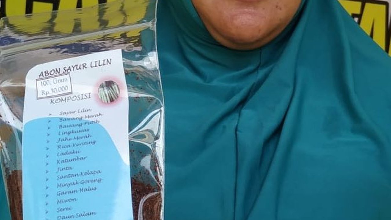 PKK Kecamatan Taliabu Timur Inovasi Sayur Lilin Jadi Abon