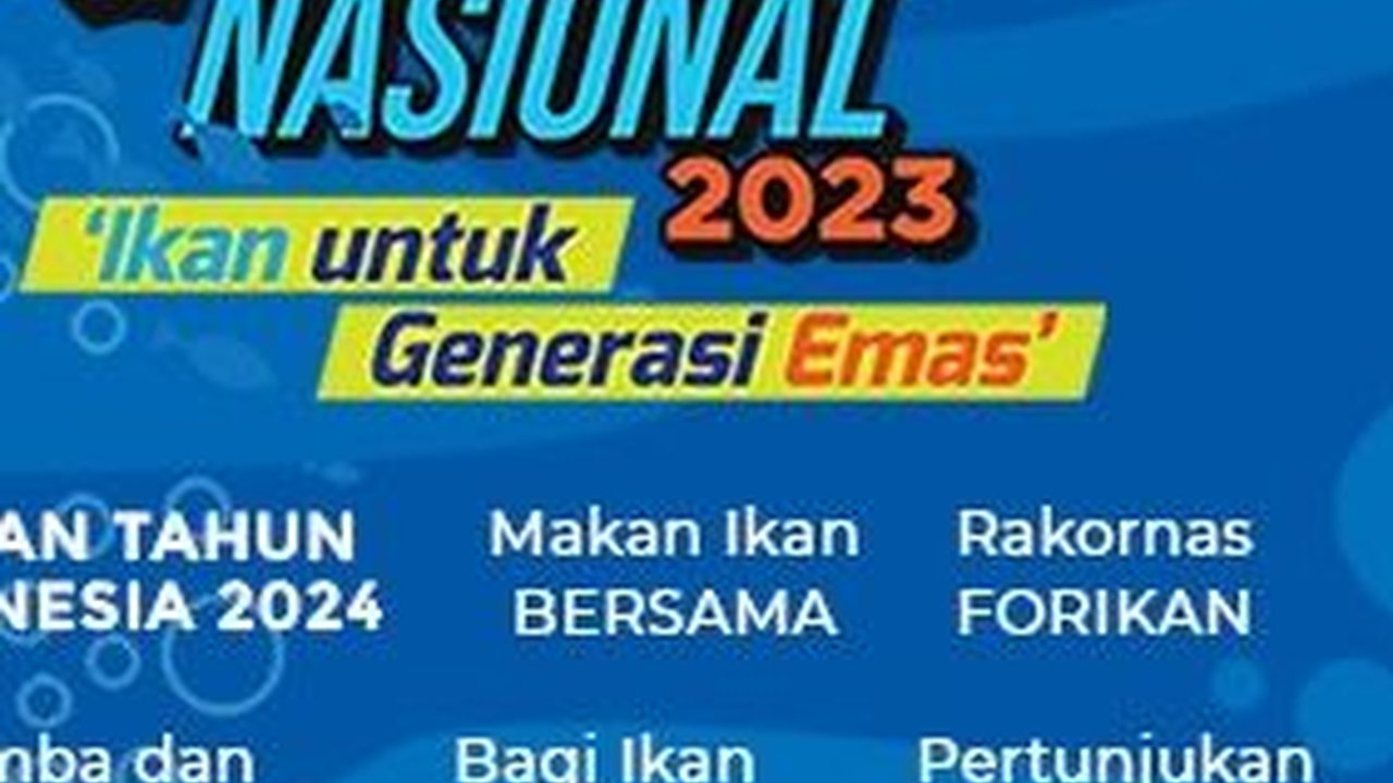 KKP Siapkan Beragam Gelaran di Harkannas 2023