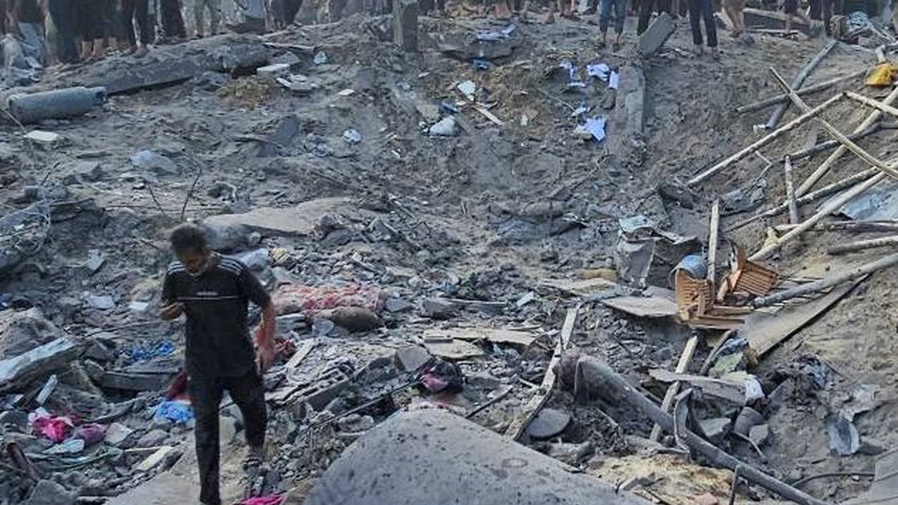 18.000 Ton Bom Israel Hantam Gaza, 1,5 Kali Lebih Besar dari Bom Hiroshima