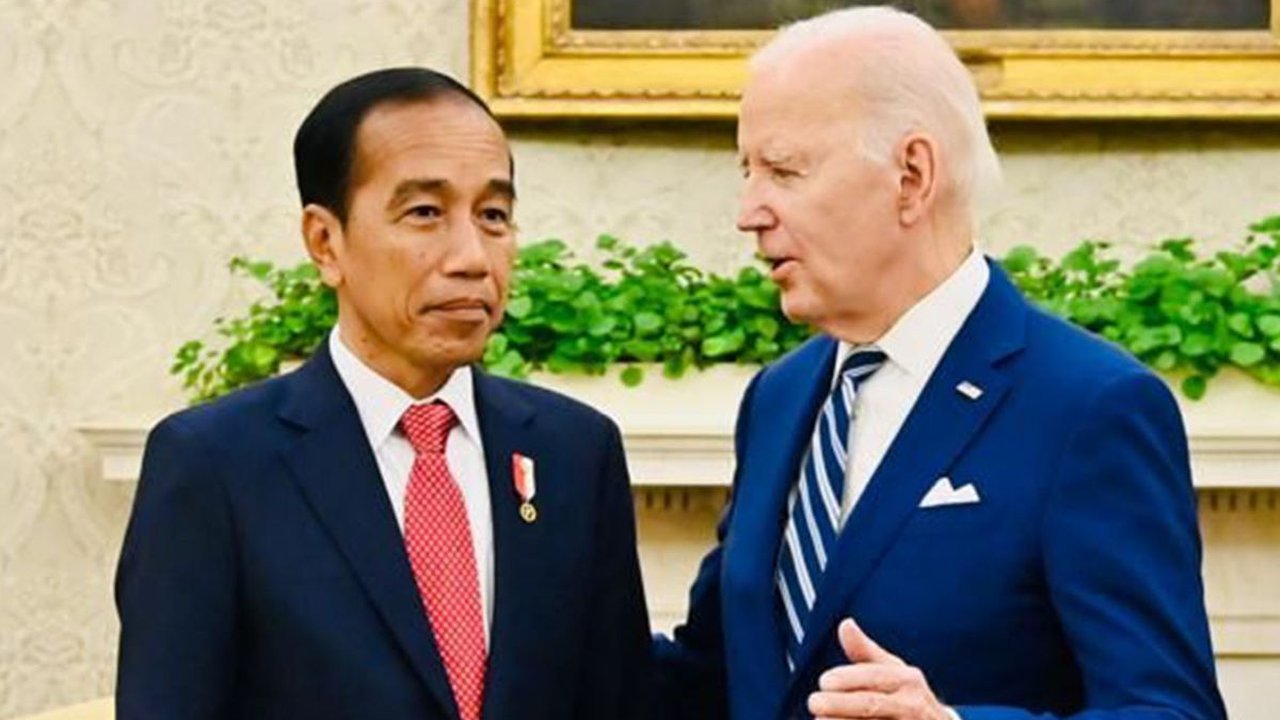 VIDEO: Saat Jokowi Tak Ditanggapi Joe Biden Soal Gencatan Senjata di Gaza Palestina
