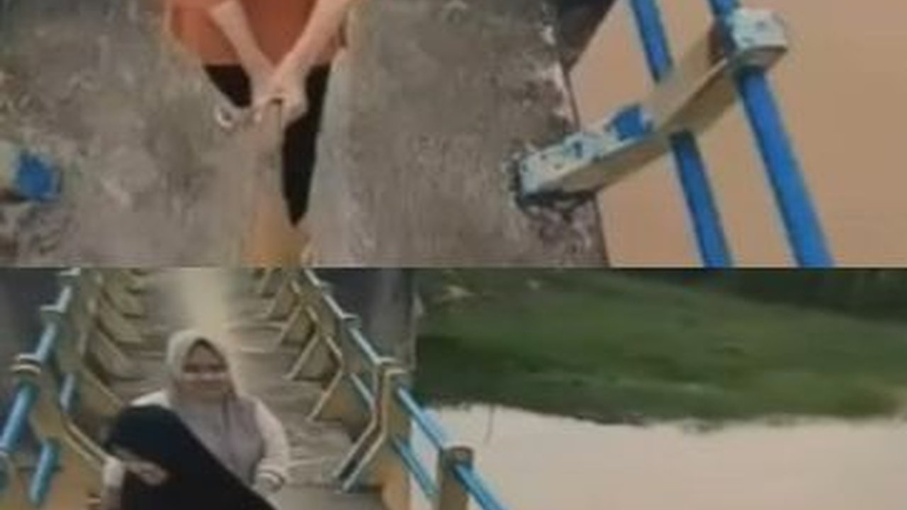 Viral Video Remaja Kehilangan Kunci Motor saat Bikin Konten di Jembatan, Begini Endingnya