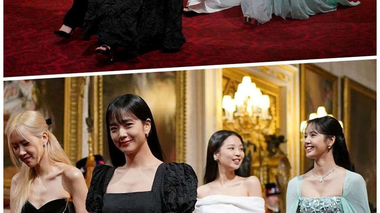 FOTO: Anggun dan Menawan, BLACKPINK Tampil Bak Putri Saat Makan Malam Bersama Raja Charles III
