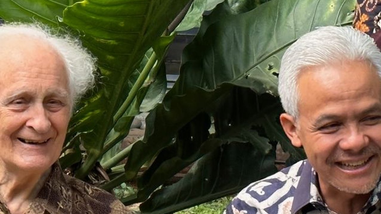 Ganjar Temui Romo Magnis Suseno, Bahas Pentingnya Sikap Kenegarawanan