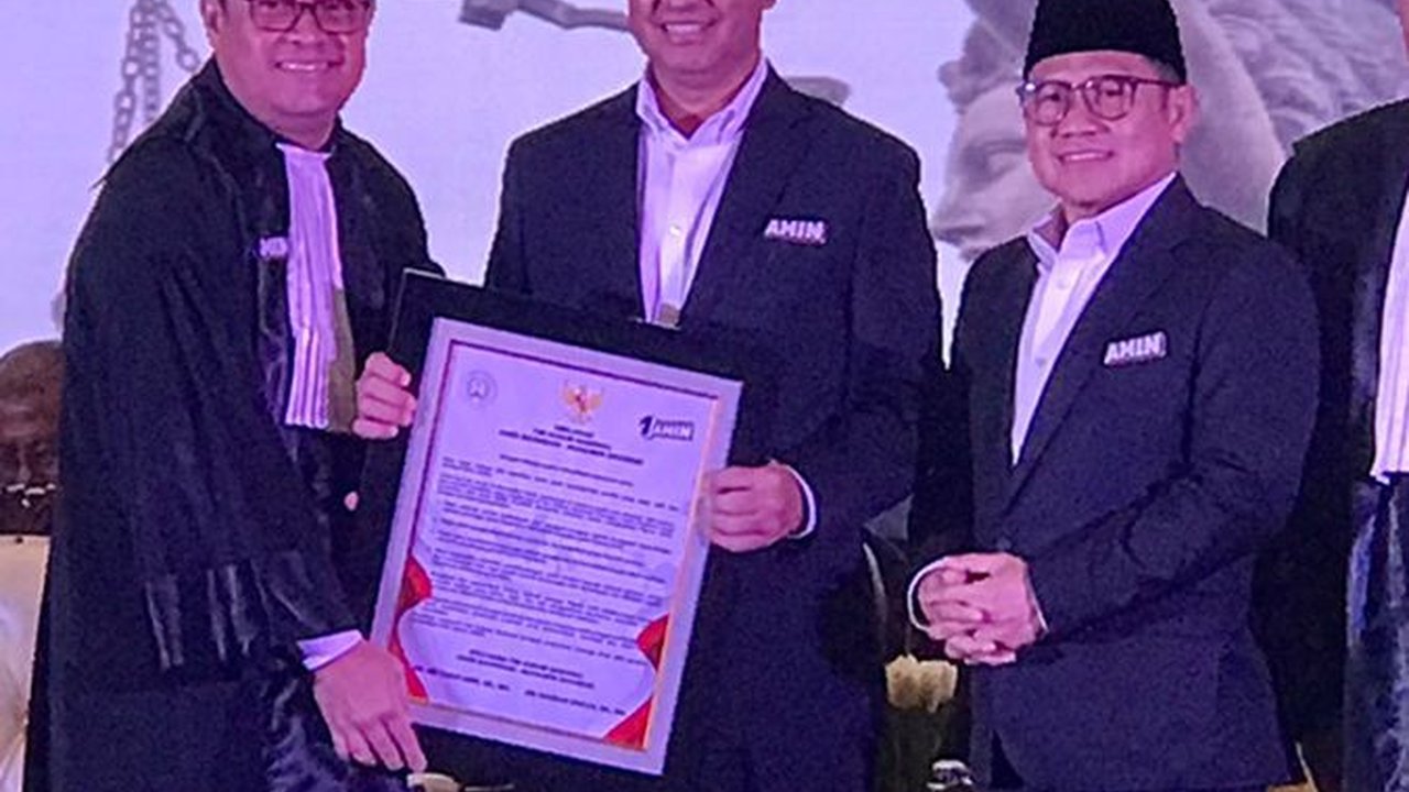 VIDEO: Pidato Anies-Cak Imin di Bawaslu: Isu Soal Kecurangan Ramai Sekali