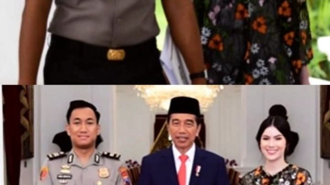 Momen Perwira Polisi Anak Wakapolri Temui Presiden Jokowi Ajak Calon Istri, Ngundang ke Nikahan?