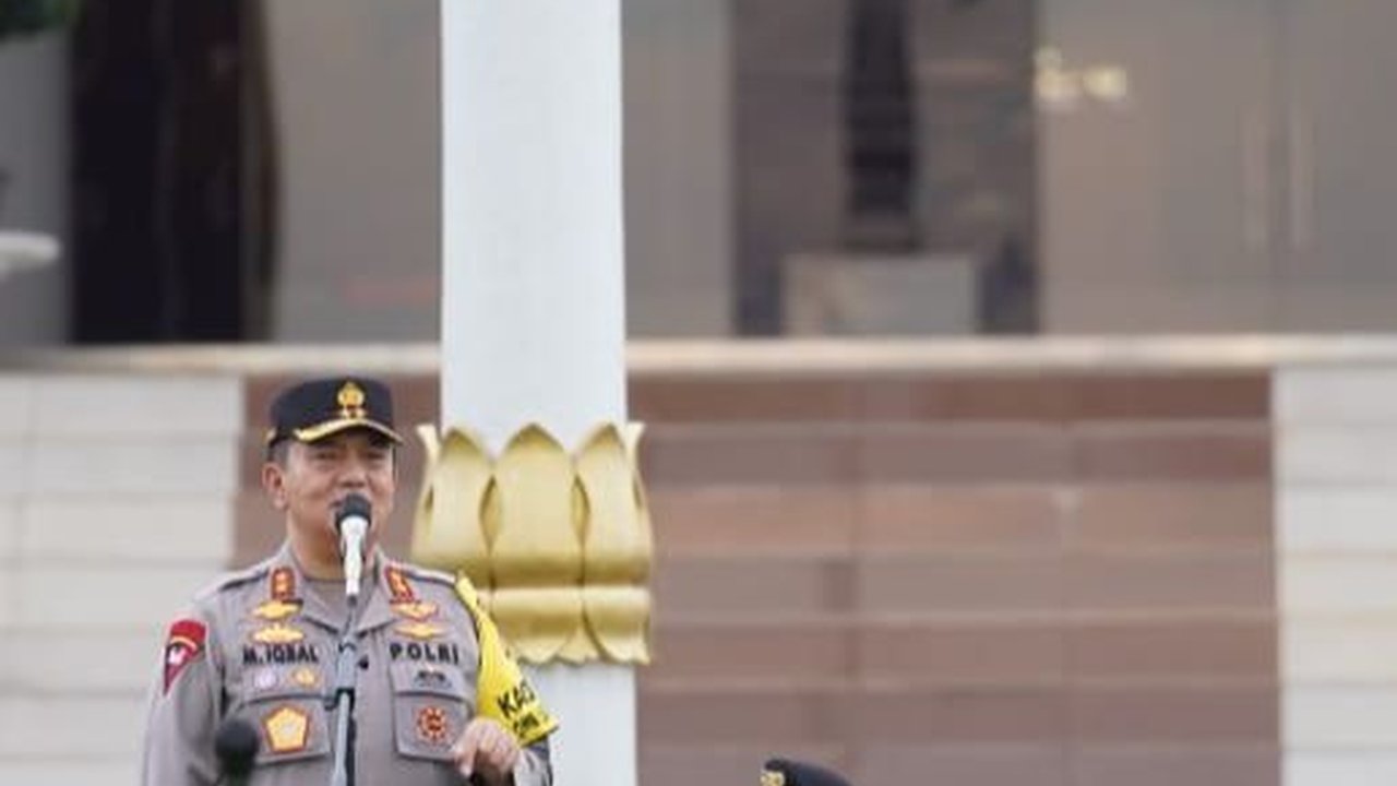 Apel Pengamanan Kampanye Pemilu 2024, Jenderal Polisi Ini Beri Pesan Menohok ke Anak Buah