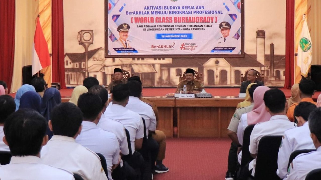 Gelar Aktivasi Budaya Kerja ASN Ber-AKHLAK bagi PPPK, Gus Ipul Dorong Kinerja yang Berdampak Bagi Masyarakat