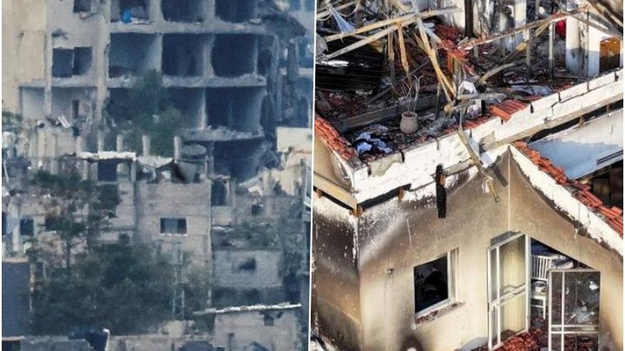 FOTO: Potret Kerusakan di Israel yang Tak Ada Apa-Apanya Jika Dibandingkan dengan Gaza di Palestina
