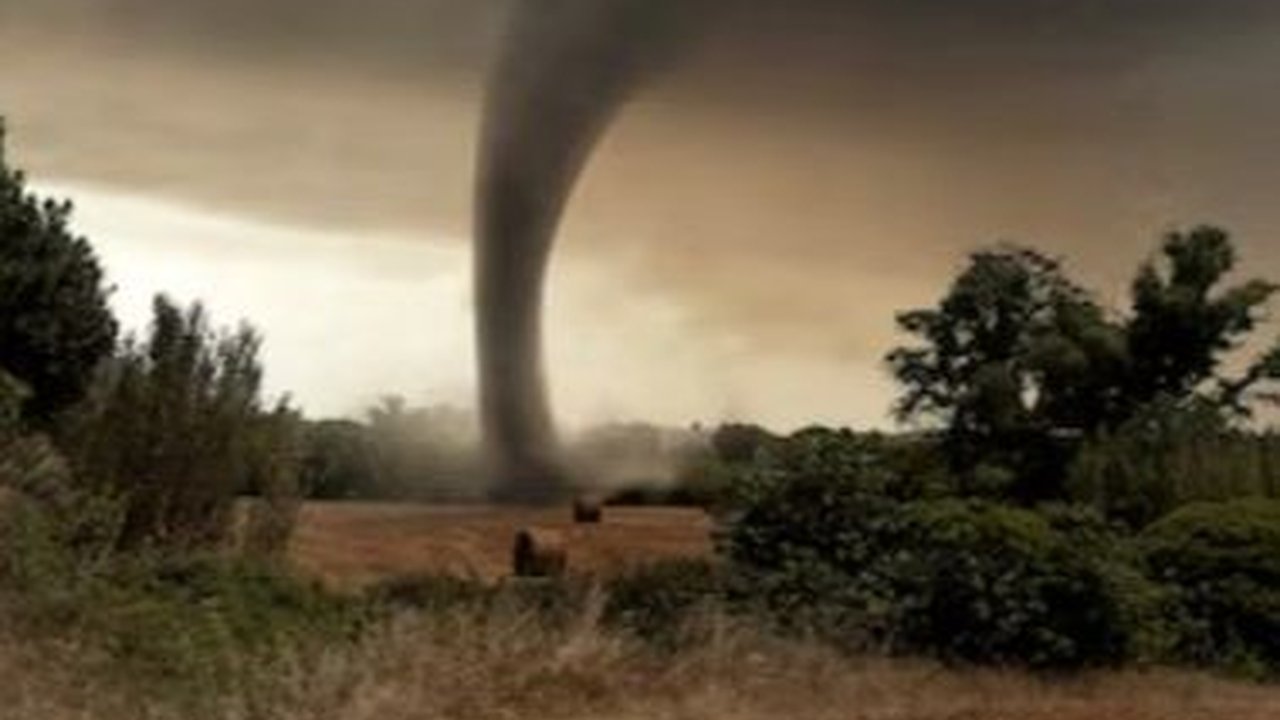 Momen Angin Puting Beliung Berputar saat Warga Banyuwangi Salat Istisqa Minta Hujan, Tikar dan Peci Beterbangan