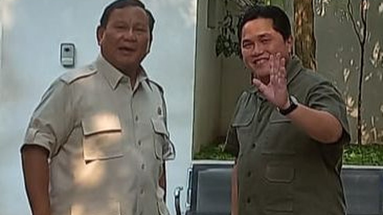 Ini Alasan Bahlil dan Erick Thohir Tak Masuk Timses Prabowo-Gibran