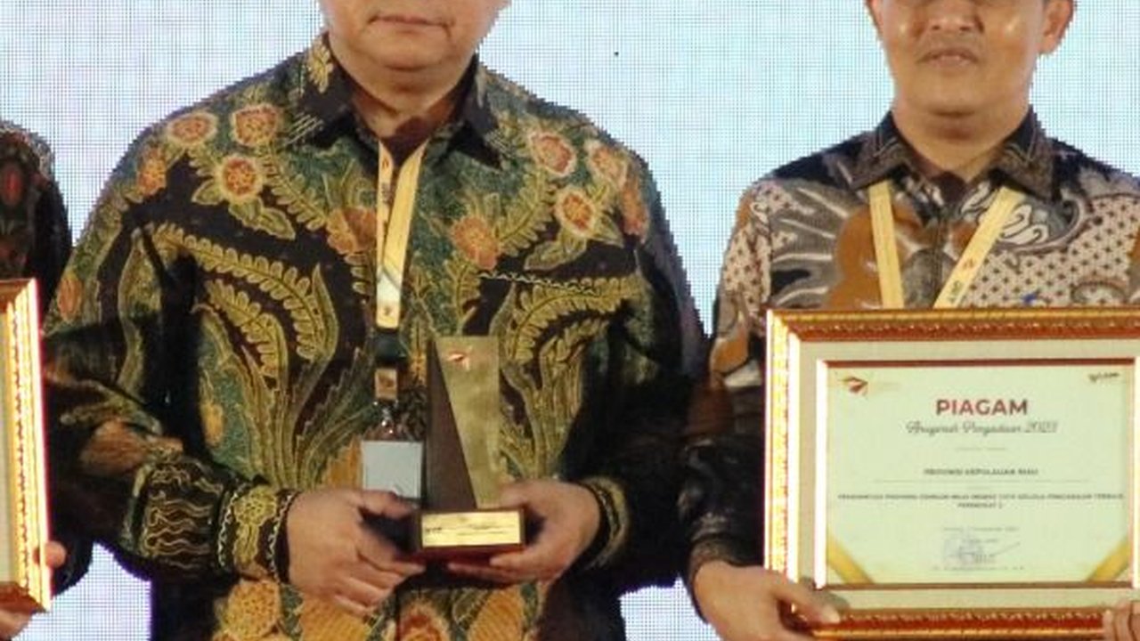 Kemenkumham Raih Penghargaan ITKP Terbaik I di Anugerah Pengadaan 2023