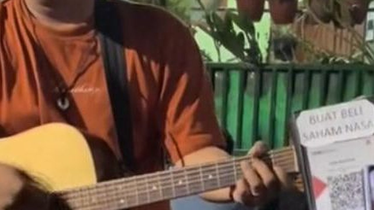 Viral Pengamen Terima Sumbangan Lewat QRIS, Warganet: Tak Bisa Lagi Alasan Gak Ada Uang Receh