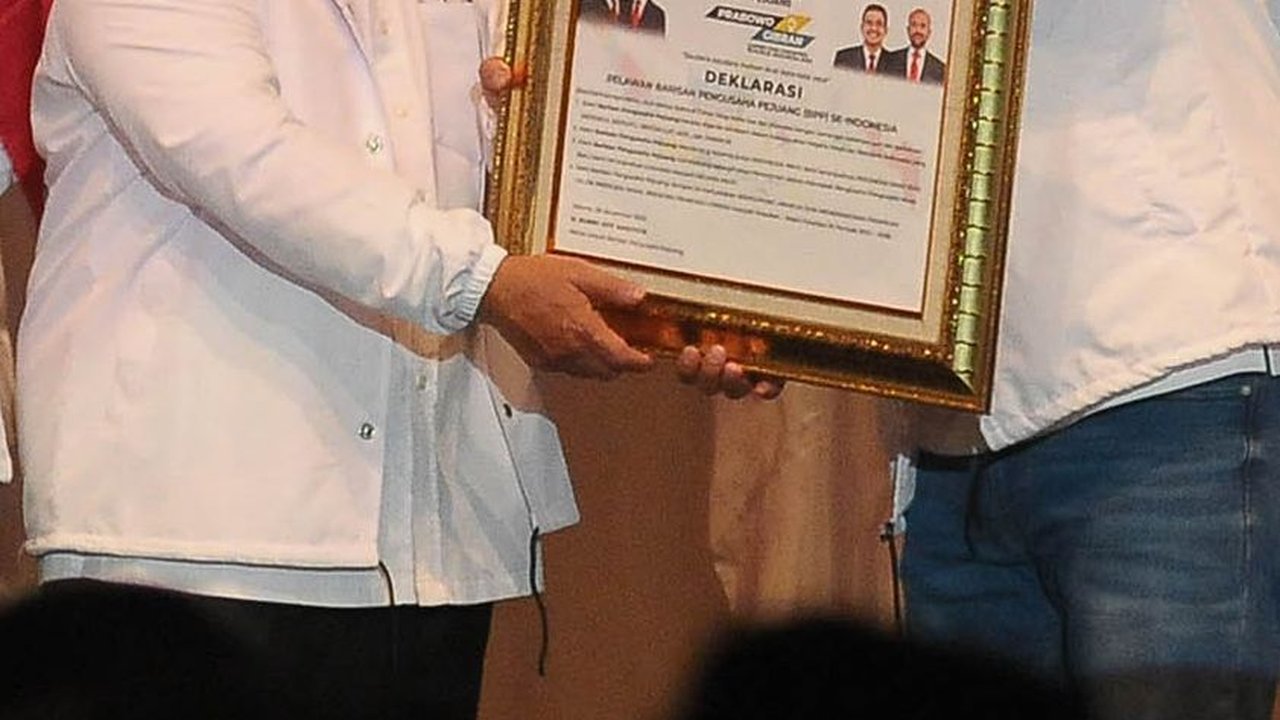 FOTO: Momen Bobby Nasution Pimpin Barisan Pengusaha Pejuang Mendukung Prabowo-Gibran di Pilpres 2024