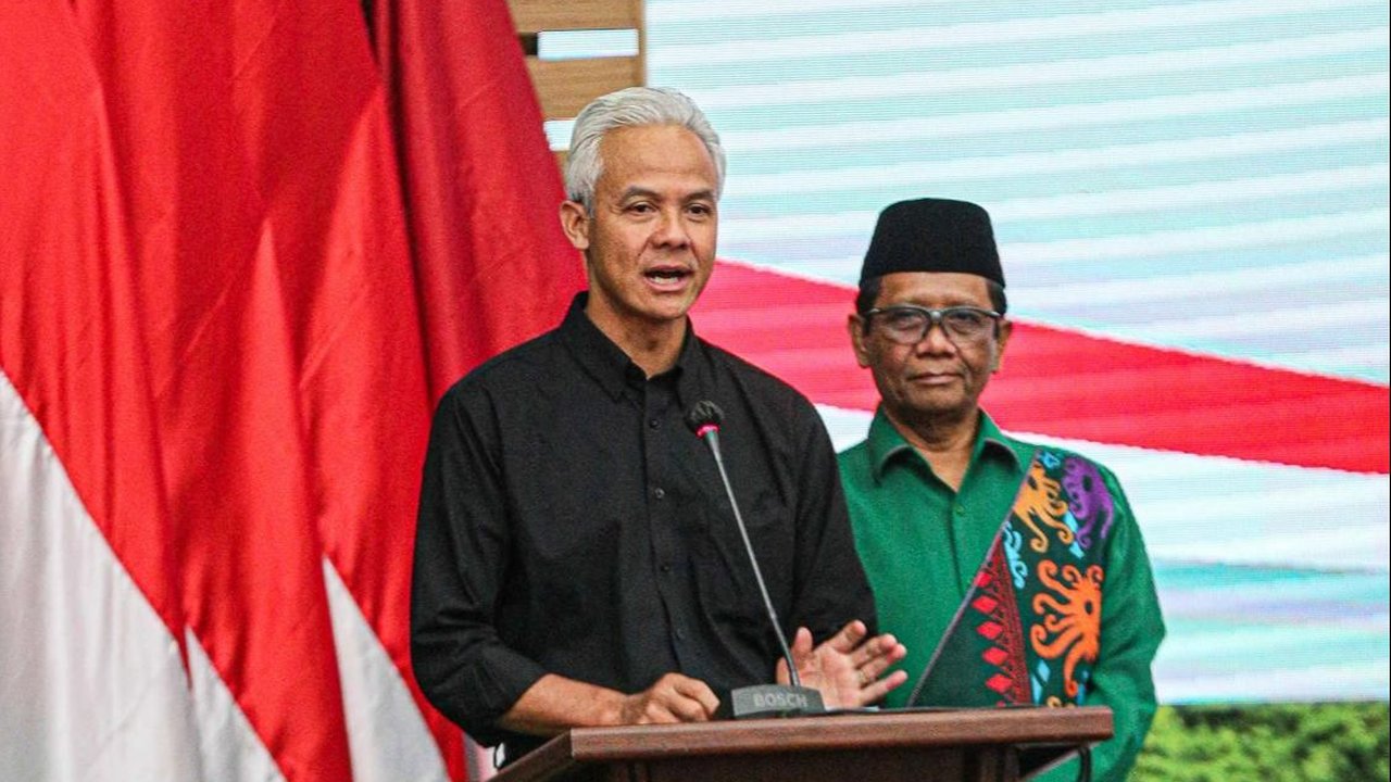 Survei Populi Center: Dukungan ke Ganjar-Mahfud Turun di Basis Pemilih Jateng dan Jatim