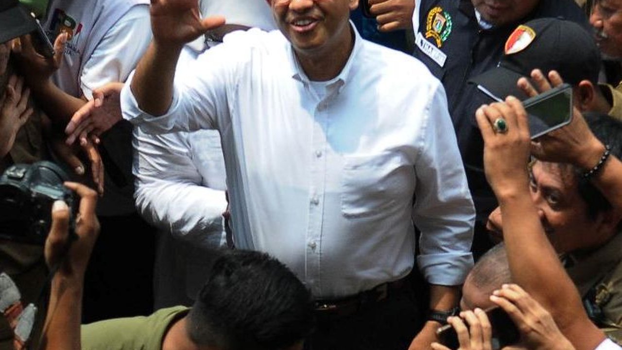 VIDEO: Tanggapan Kalem Anies Elektabilitas Nomor Urut 2 Versi Survei Litbang Kompas