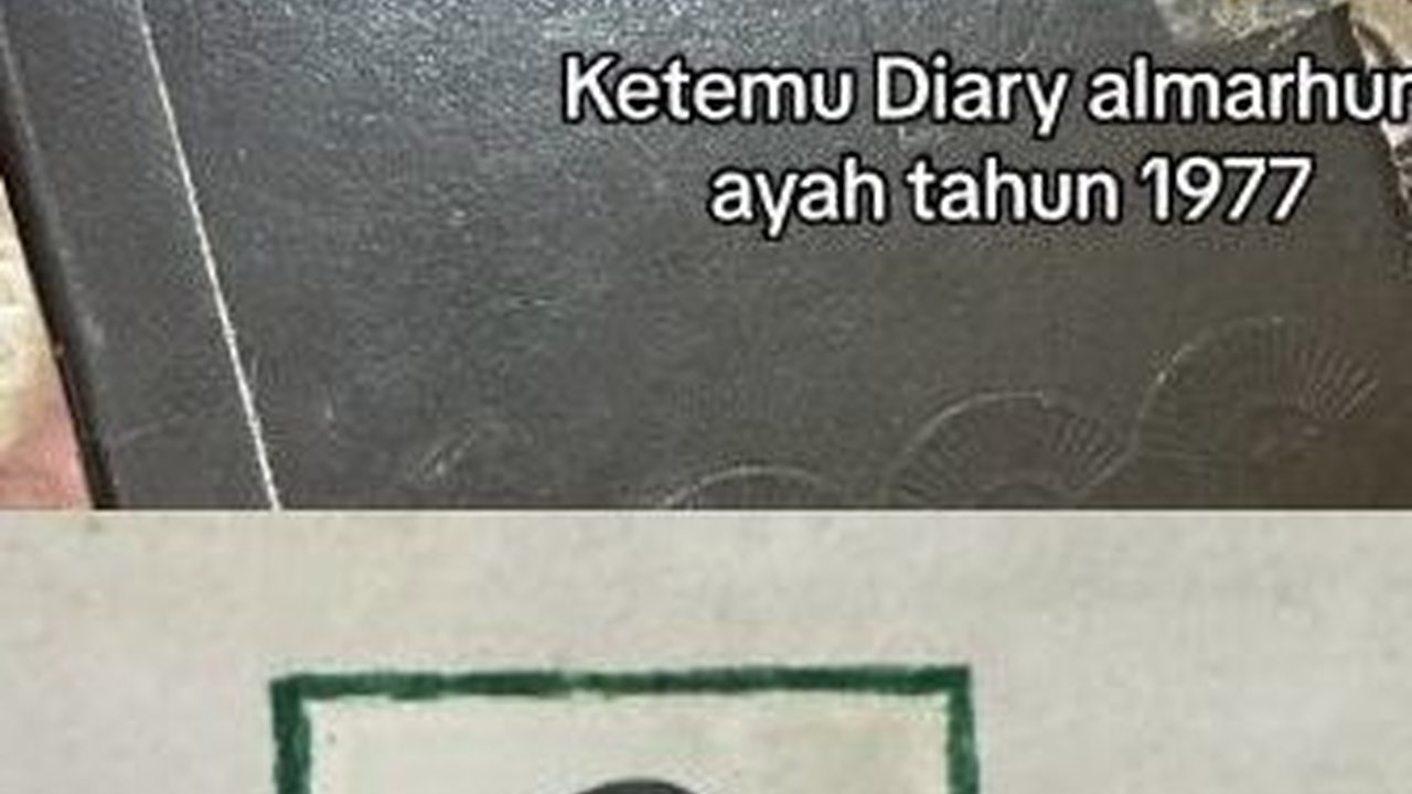 Viral Anak Temukan Diary Ayahnya Sewaktu Muda, Tulisannya Bikin Salah Fokus
