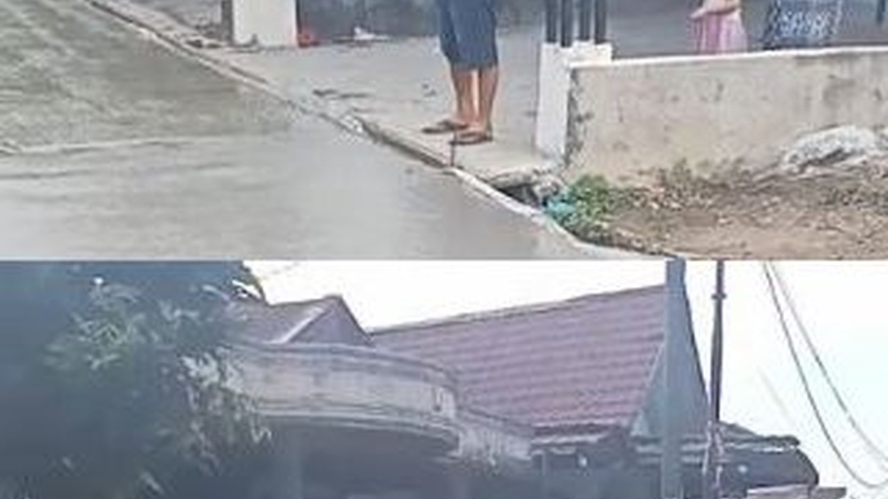 Masih Basah dan Tak Bisa Diakses, Aksi Pengecoran Jalan di Gang Perumahan pada Pagi Hari Ini Viral