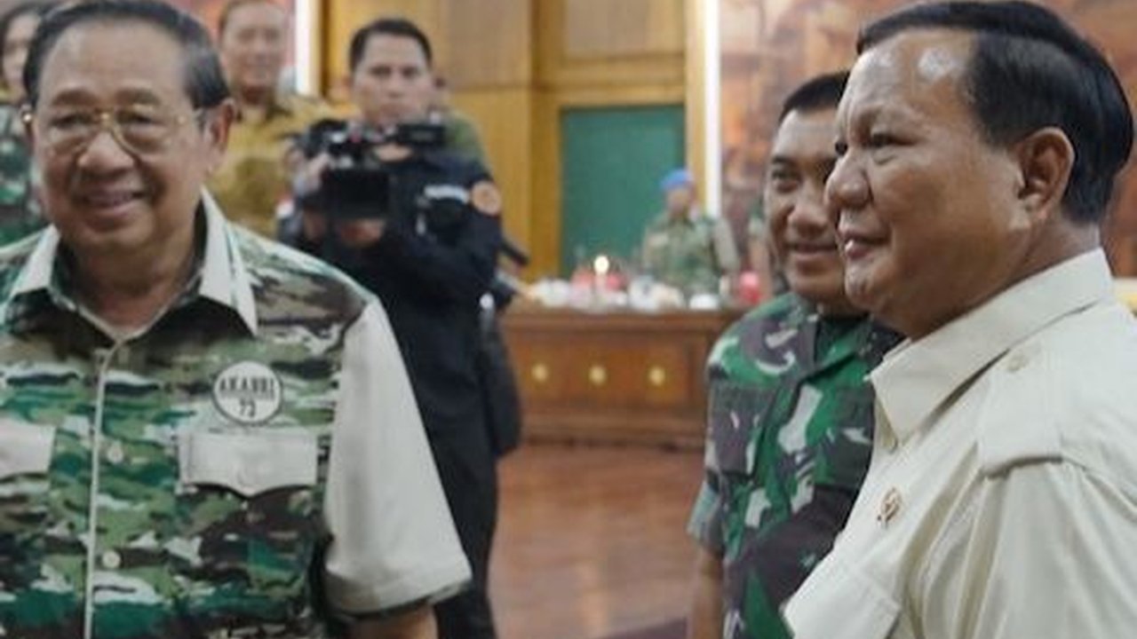 VIDEO: Prabowo dan SBY Saling Beri Hormat, Kompak Hadiri Reuni Akabri 1970-1973