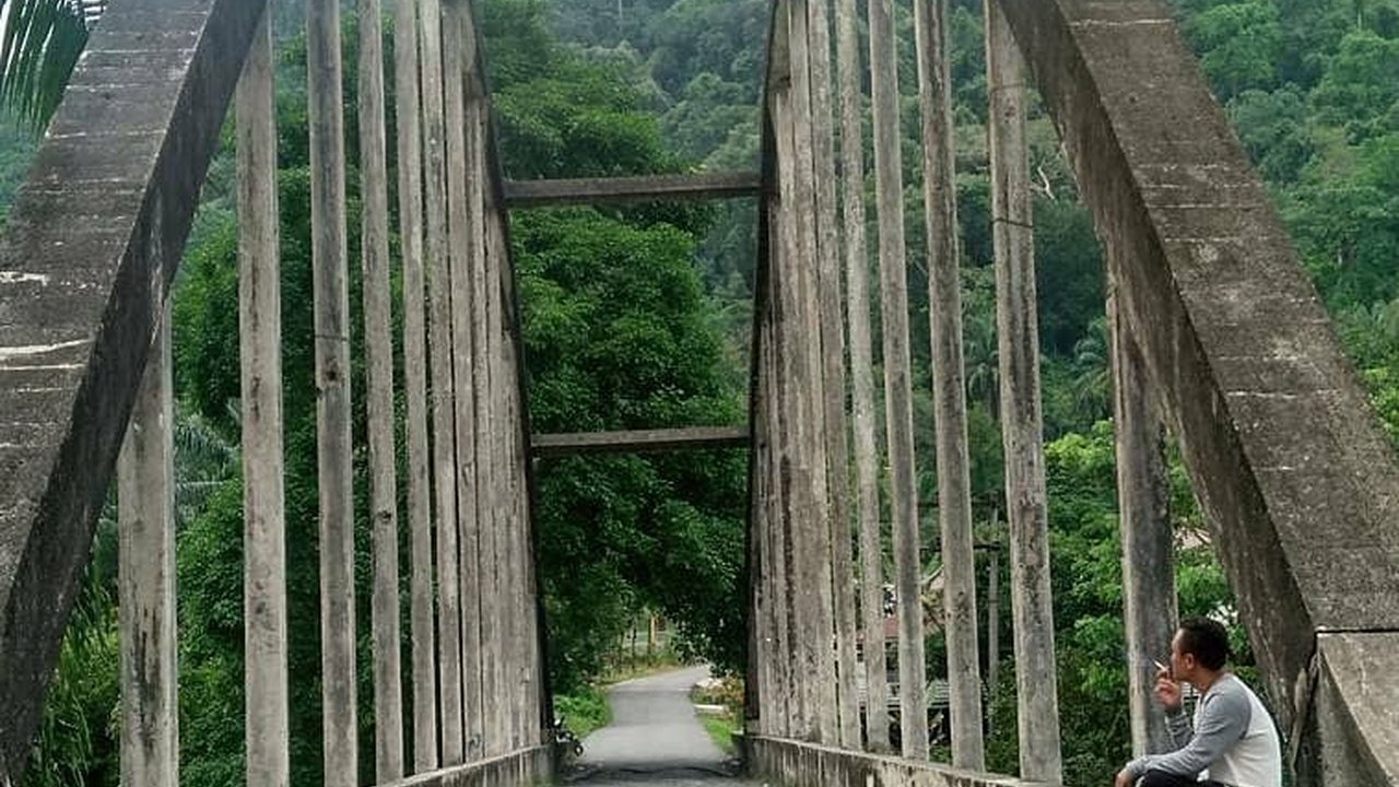 Menelusuri Sejarah Jembatan Tertua di Pulau Sumatra, Diresmikan oleh Wapres RI Pertama