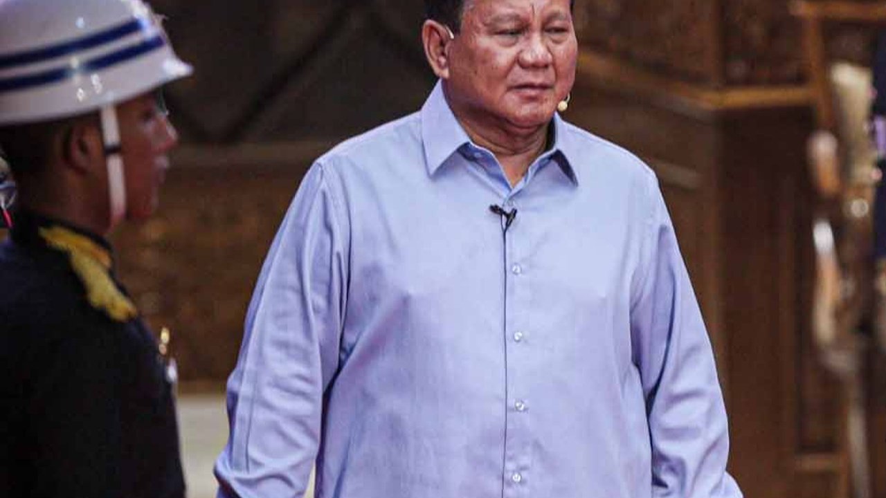VIDEO: Reaksi Prabowo Disinggung 'Ndasmu Etik', Sempat Tertawa Bilang 