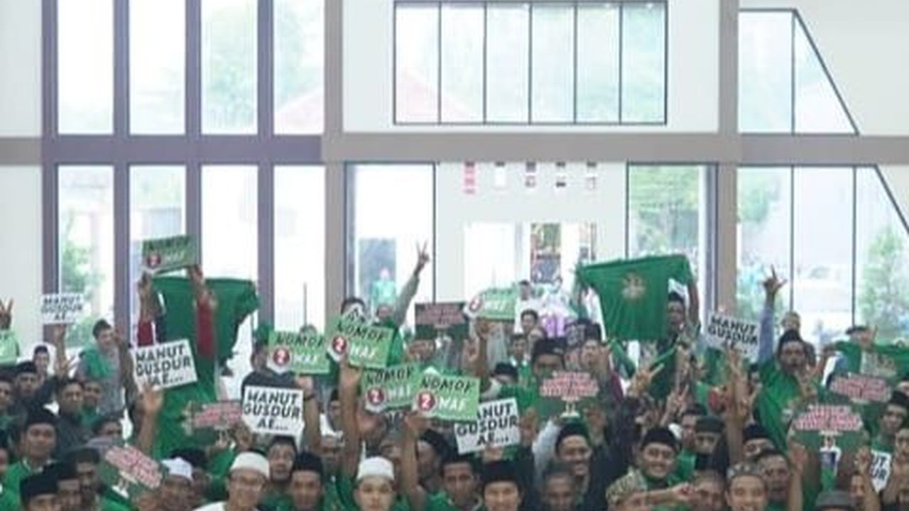 Ratusan Kader Gus Dur di Jatim Siap Menangkan Prabowo-Gibran