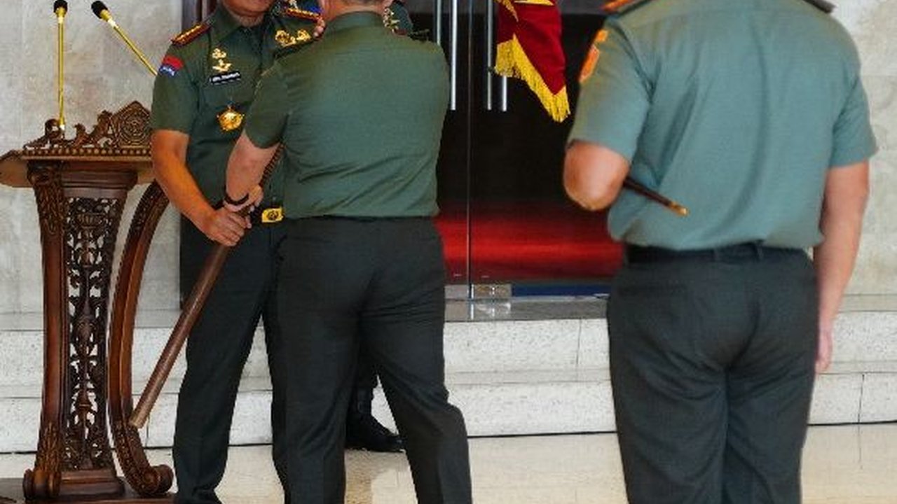 Sertijab Dipimpin Panglima TNI, Mayjen Achiruddin Resmi Jabat Danpaspampres