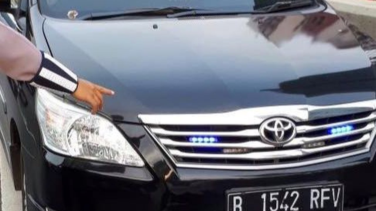 Pelat RF Dihapus Sejak November, Korlantas Polri: Kalau Tidak Segera Dicopot, Kami Tersangkakan!