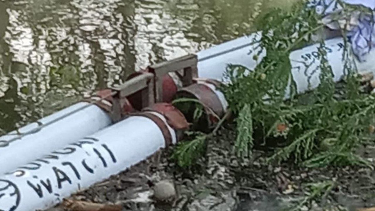 Jasad Bayi Ditemukan Tersangkut Jaring Sampah di Sungai Denpasar
