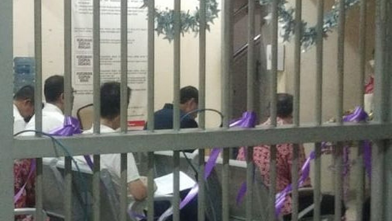 Begini Suasana 24 Tahanan KPK Rayakan Natal di Rutan