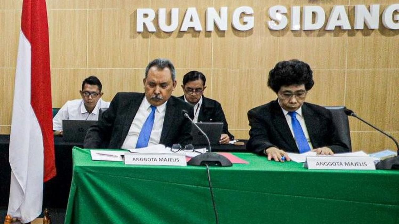 FOTO: Suasana Sidang Kode Etik Tanpa Kehadiran Ketua KPK Nonaktif Firli Bahuri