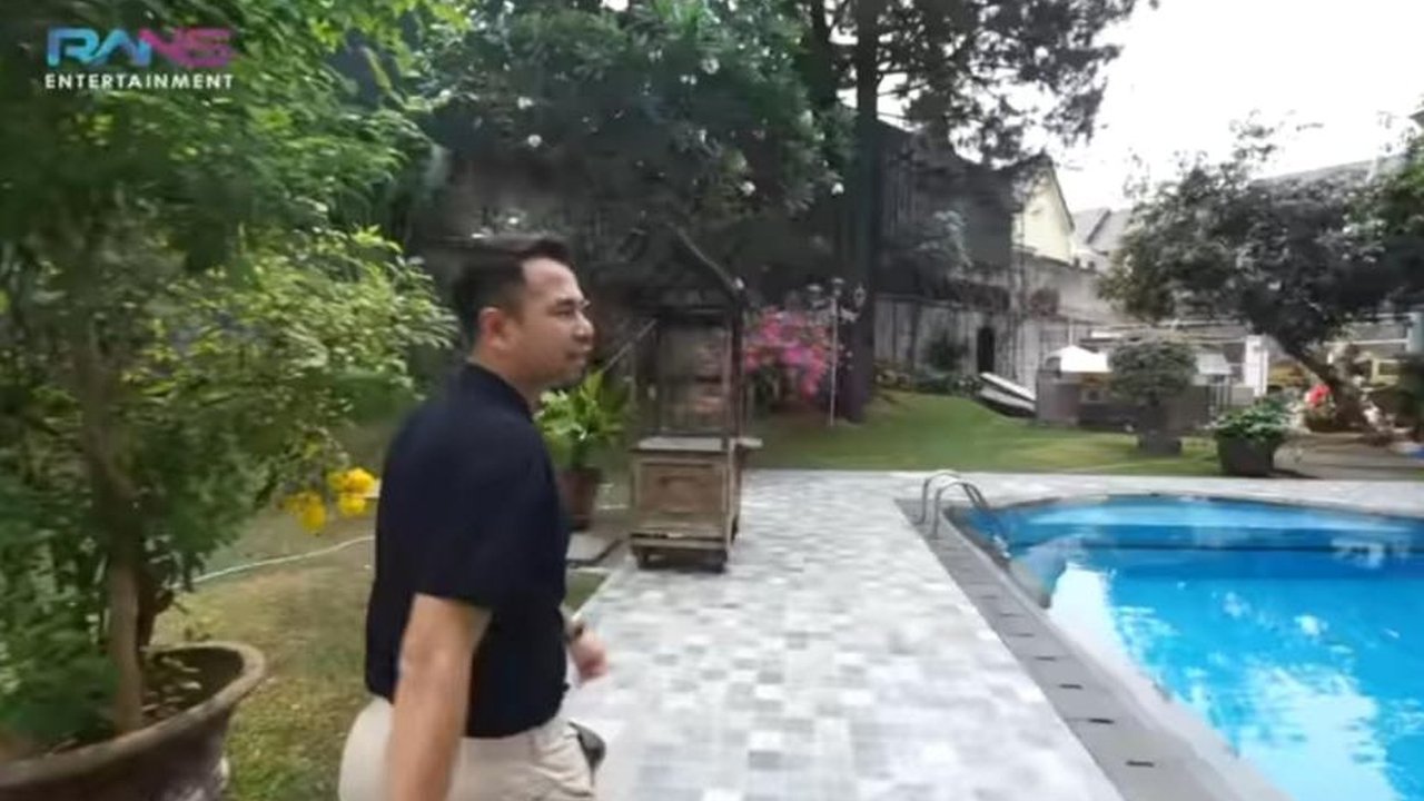 Potret Rumah Mewah Raffi Ahmad yang Disulap Jadi Sarana Olahraga, Ada Lapangan Tenis, Gym Hingga Kolam Renang