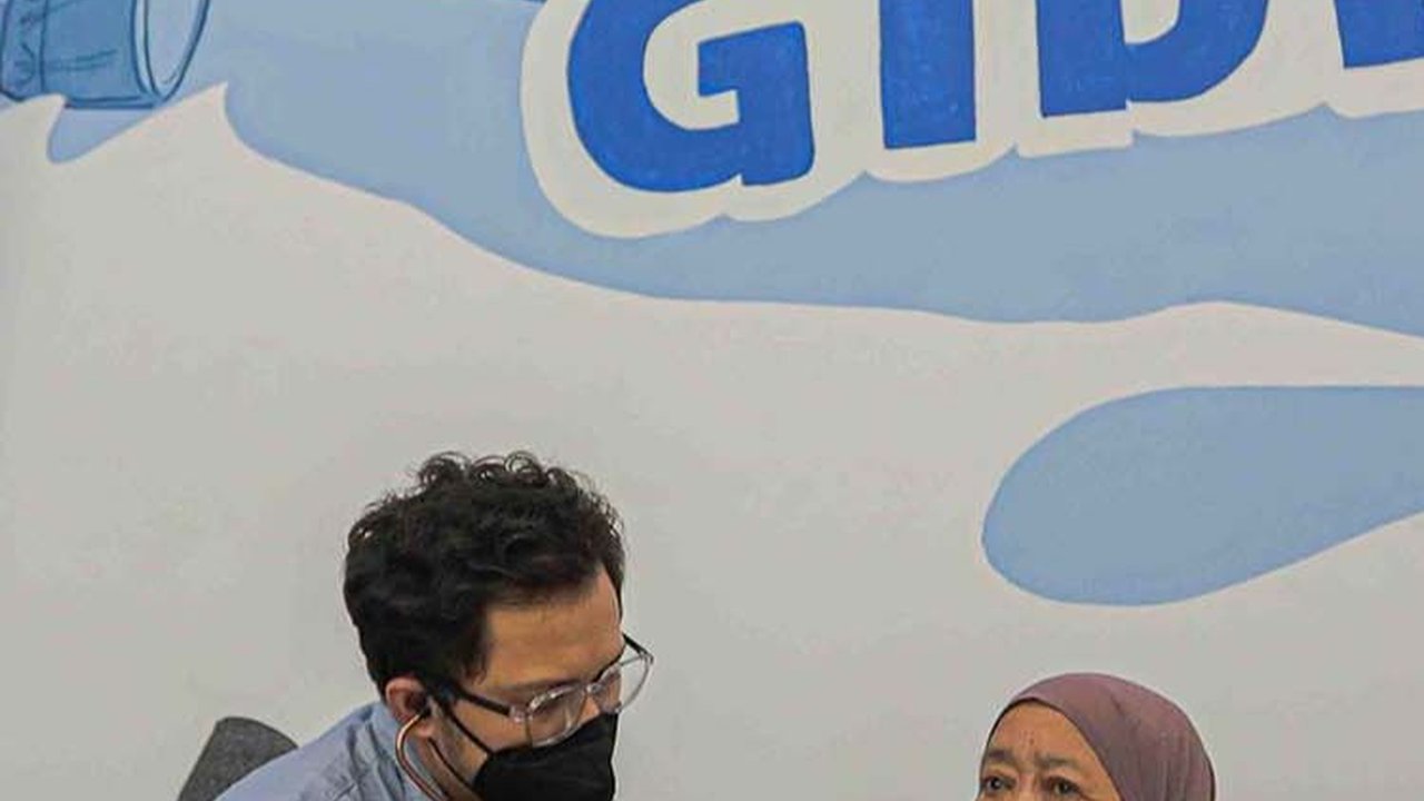 FOTO: TKN Fanta Prabowo-Gibran Gelar Cek Kesehatan Gratis