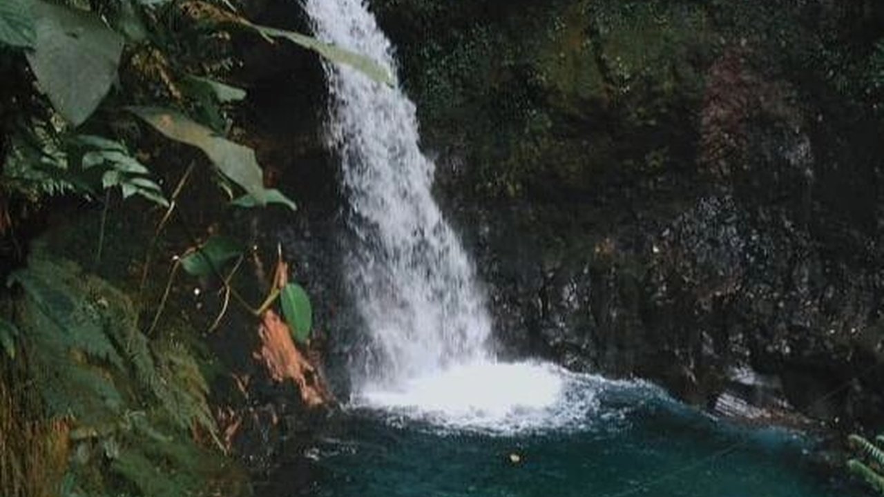 Airnya Jernih Bak Kaca, Intip Eksotisnya Curug Goa Lumut Endah di Pamijahan Bogor