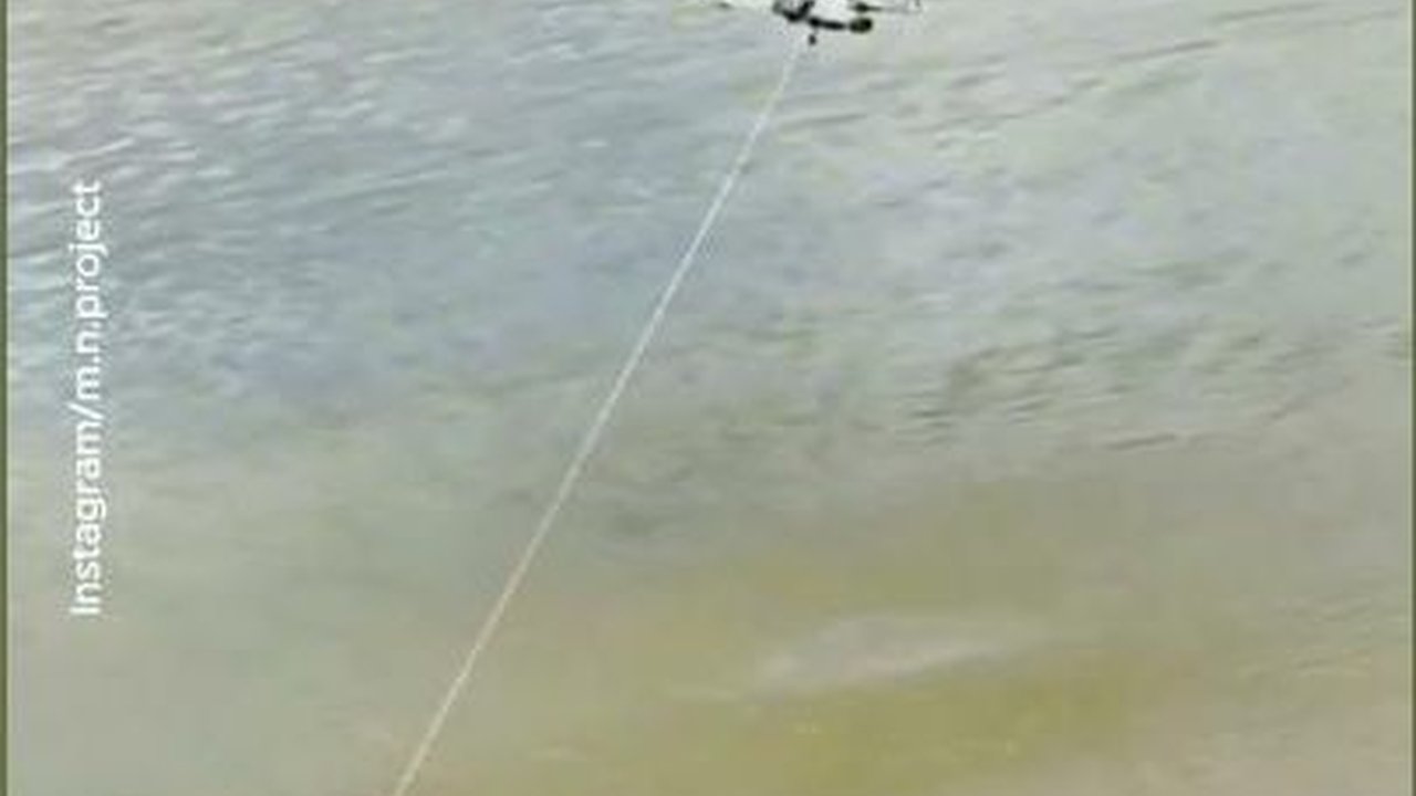 VIDEO: Begini Jadinya Kalau Nekat Memancing Ikan Pakai Drone
