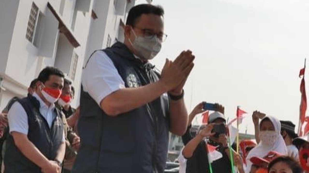 Kunjungi Kampung Susun Akuarium, Anies: Kangen-Kangenan Bareng Warga