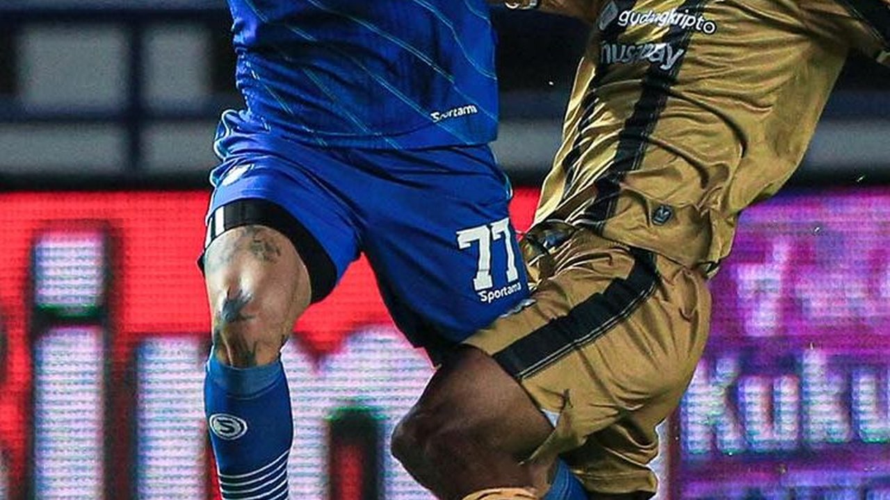 FOTO: Momen Persib Gagal Menangkan Duel Lawan Dewa United yang Bikin Luis Milla Out