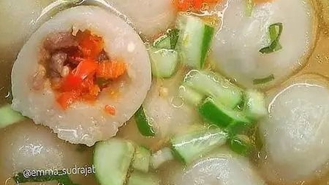 Cara Membuat Cilok Kuah yang Segar dan Pedas, Enak Bikin Nagih