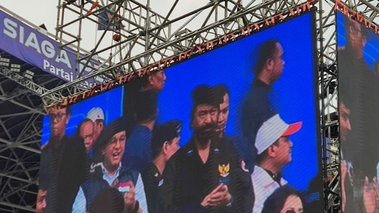 Tiba di Apel Siaga NasDem, Surya Paloh dan Anies Satu Mobil