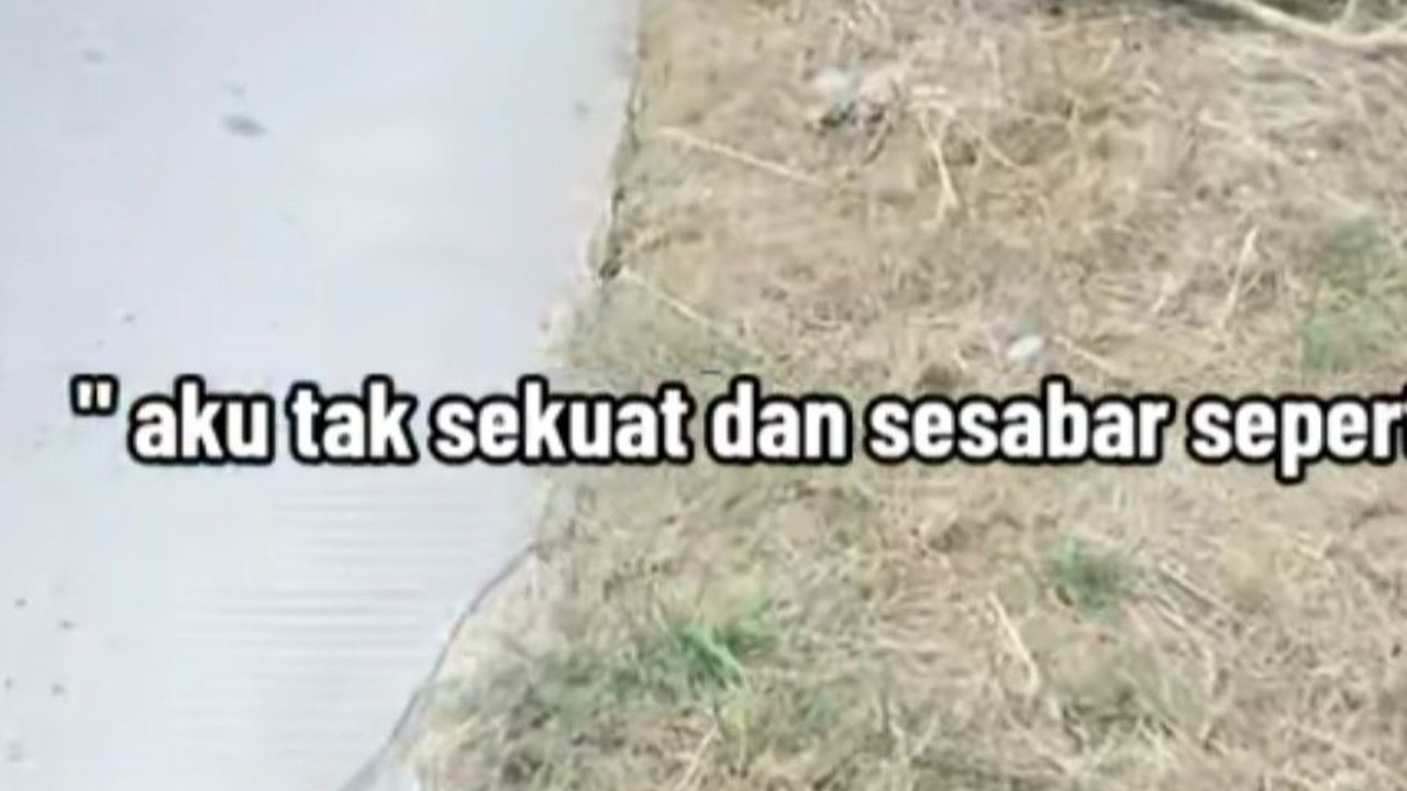 Bikin Haru, Nenek Ini Punguti Gabah Jatuh di Pinggir Jalan Sebut di Rumah Sendiri