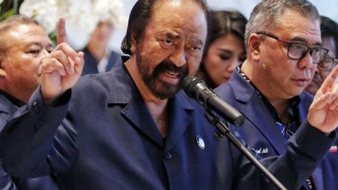 Bertemu Jokowi, Surya Paloh Ngaku Ditanya Siapa Cawapres Anies Baswedan