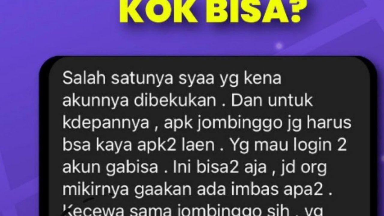 Waspada Penipuan Aplikasi Ecommerce Jombingo, Kerugian Korban Capai Rp42,1 Juta