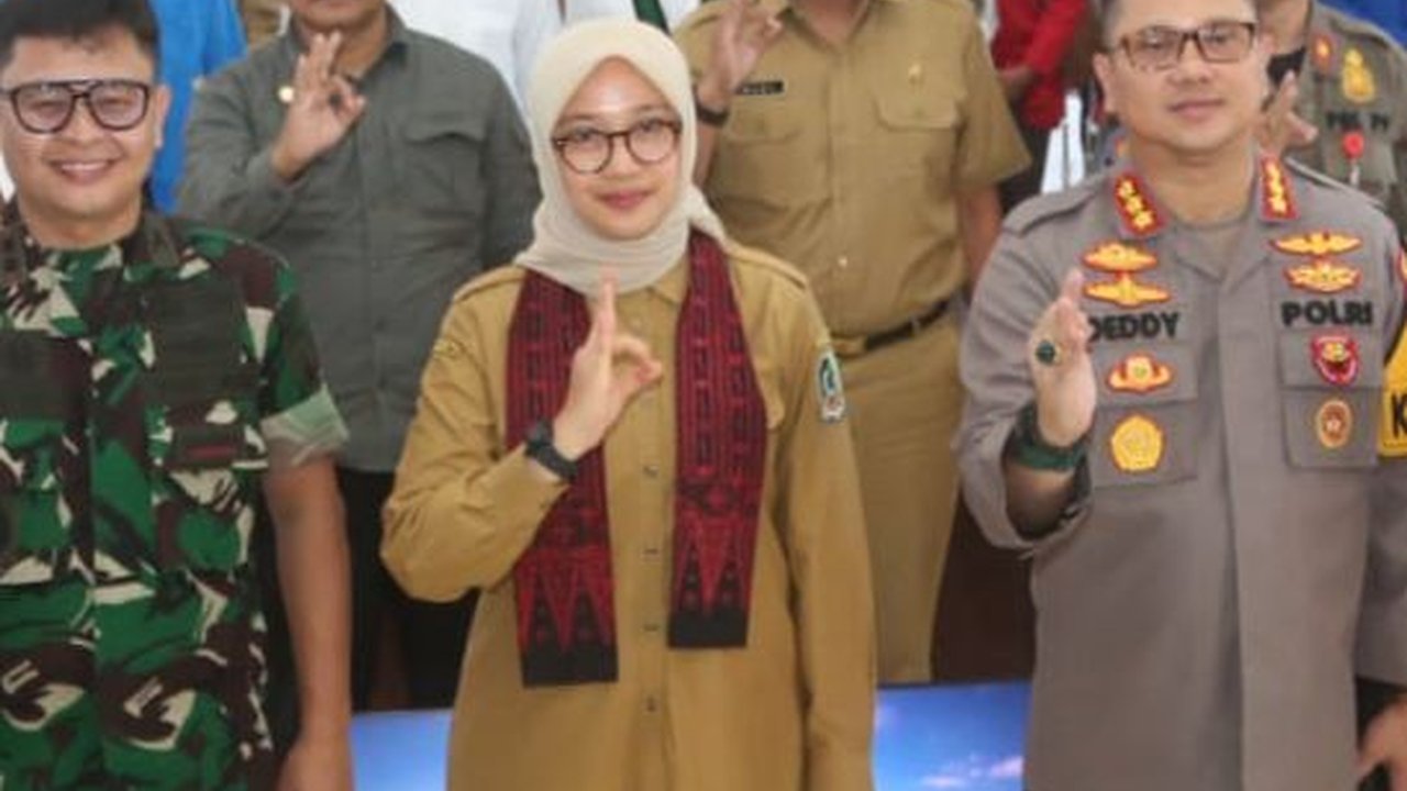 Forkompimda & Mahasiswa Banyuwangi Nyatakan Sikap Jaga Kondusivitas Pemilu Serentak
