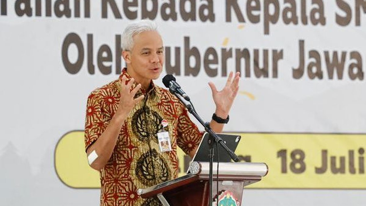 Komitmen Hapus Pungli, Ganjar Pranowo Buat Pakta Integritas untuk Kepala Sekolah