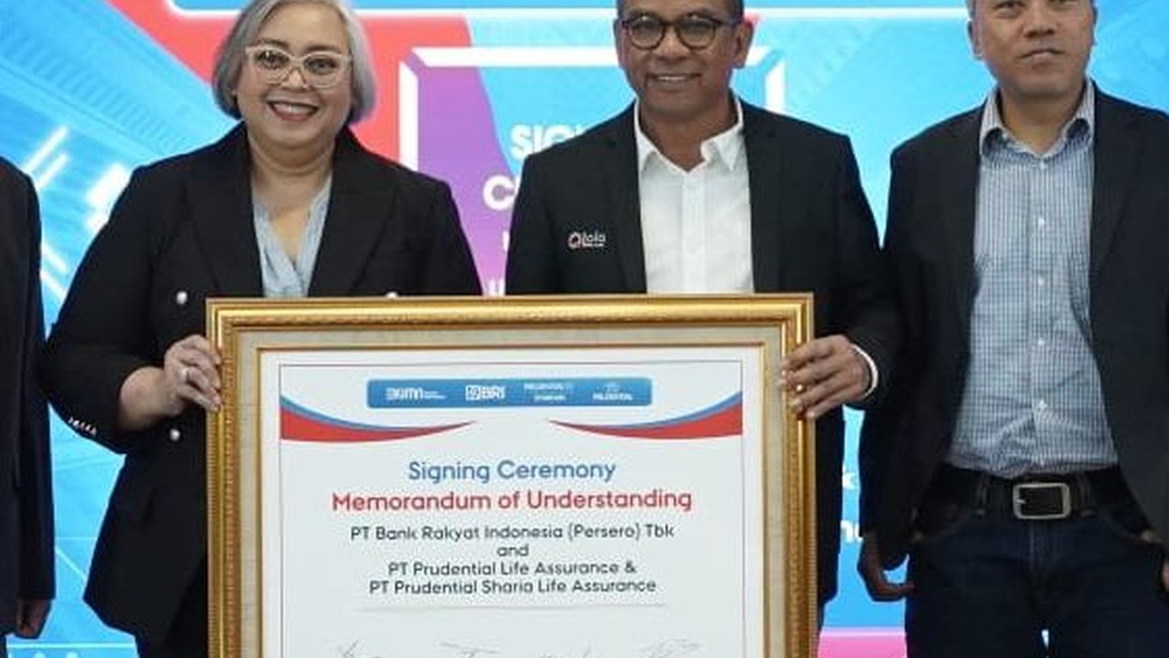 Perluas Akses Pembayaran Premi, BRI Jalin Kolaborasi dengan Prudential